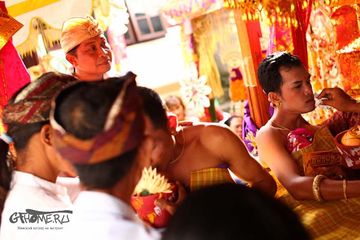 Церемония на Бали